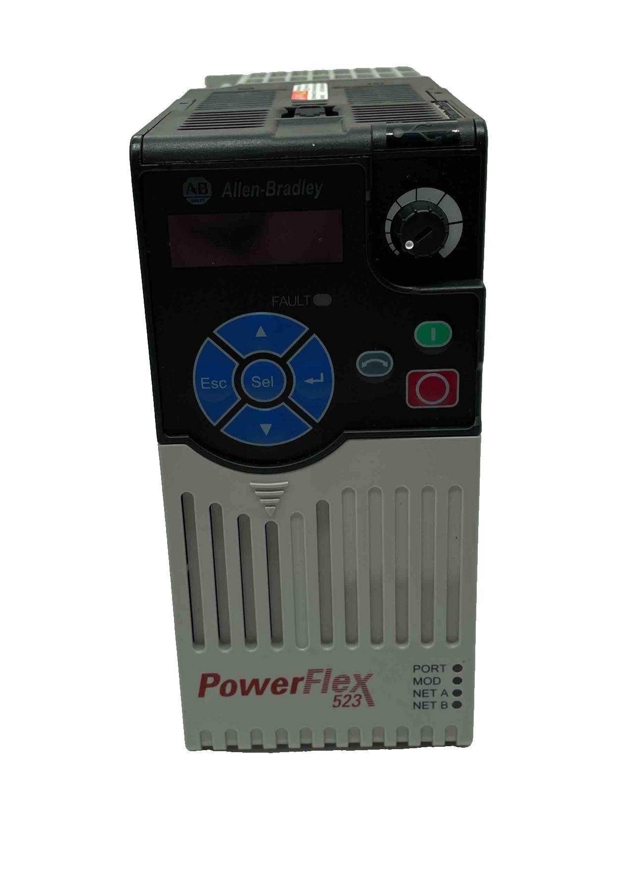 0EDRV00365 - With Program. 

AC Drive 1HP 200-240V 3PH Powerflex  **NEED MN, SN, AND PROGRAM** 