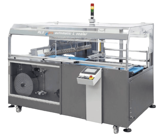 Automatic L tester machine on a white background