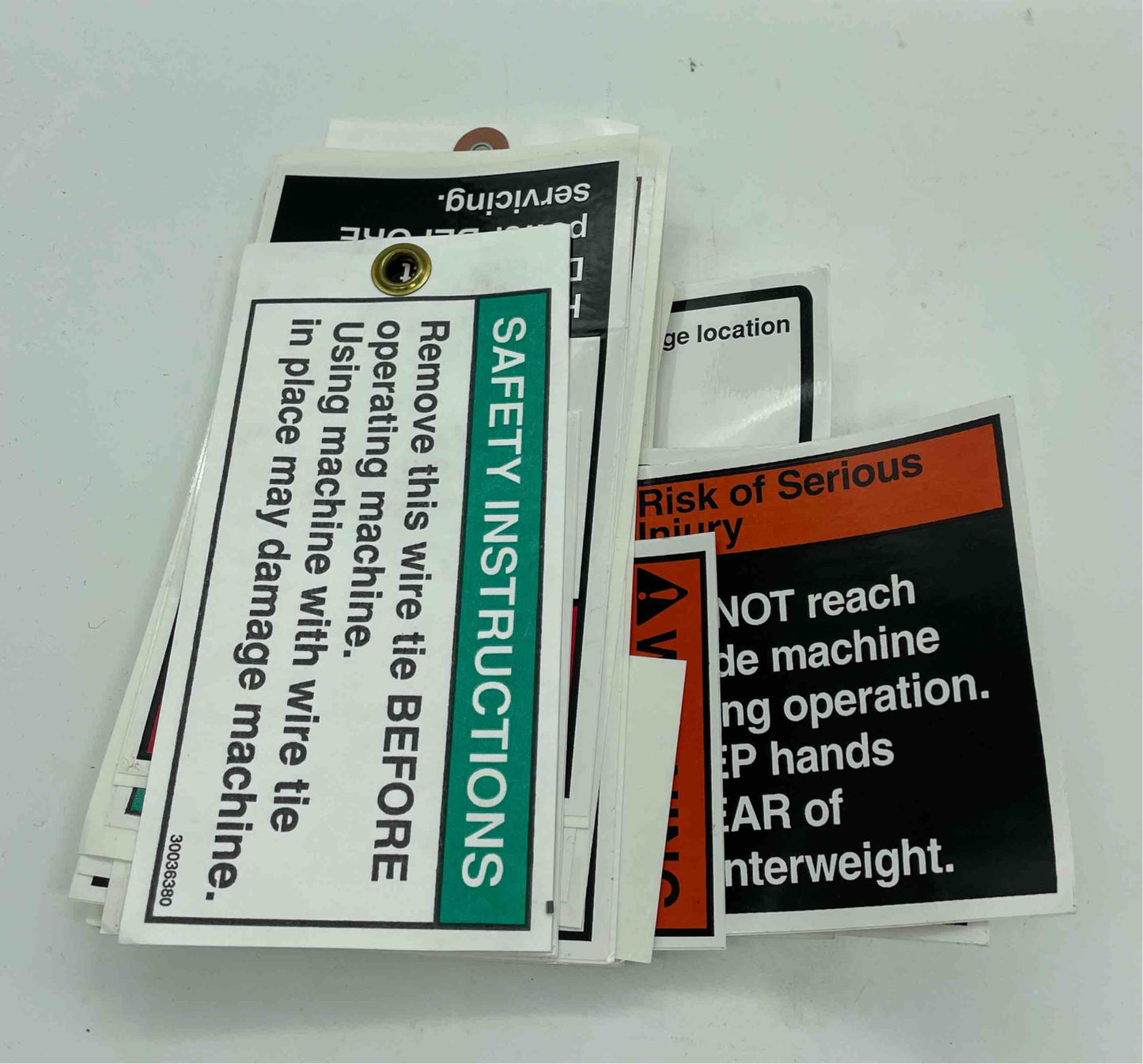 30048073 

Label Kit, Q Semi 