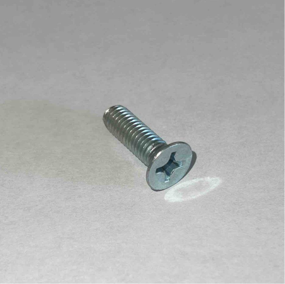 M6 X 20, Flat head screw 

M6 X 20, Flat head screw
McMaster# 91420A428 