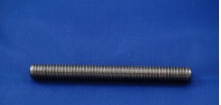 N01-0006-079 

THREADED POST N01-0006-079,  50654 (See notes)
 AFTER THREADING INTO TOP BAR CUSTOMER HAS TO DRILL W/ #40 BIT AND THEN INSERT ROLL PIN 
 