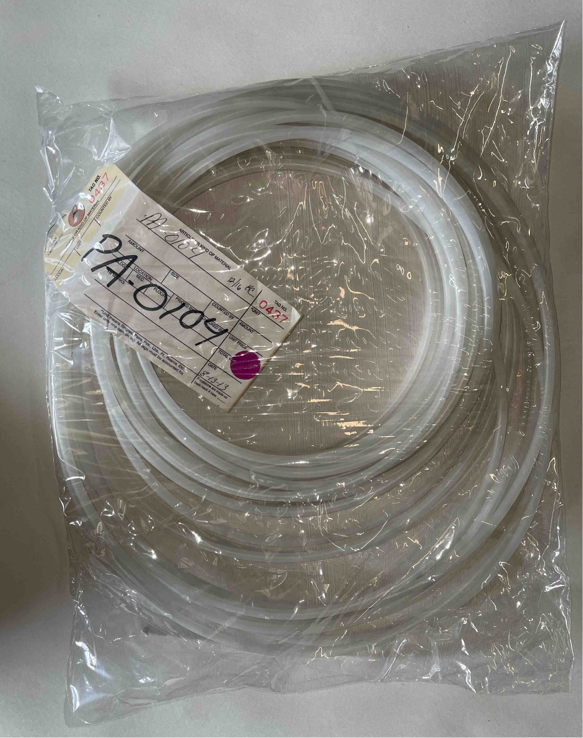 PA-0104 

1/4" Poly tubing 